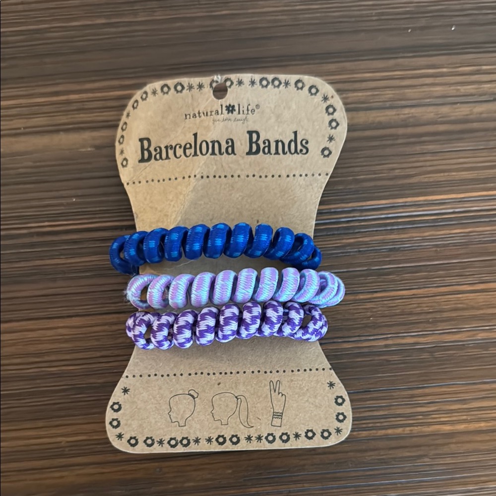 Natural Life Barcelona Bands Hair Ties